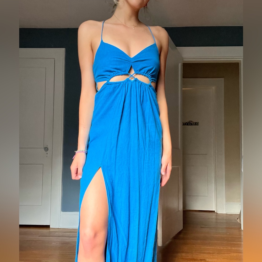 Zara Blue Dress Size XS